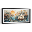 Mar y Barco 1 - Cecilia Flores | Cuadro decorativo de Canvas Lab