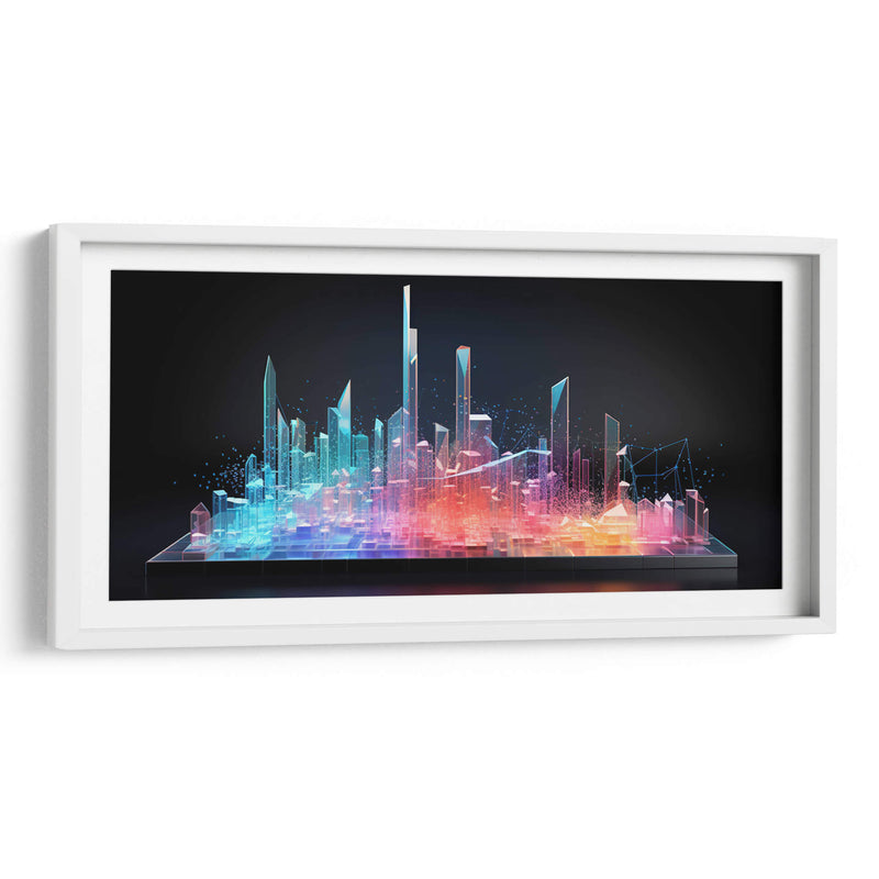 Ciudad luz - Cecilia Flores | Cuadro decorativo de Canvas Lab