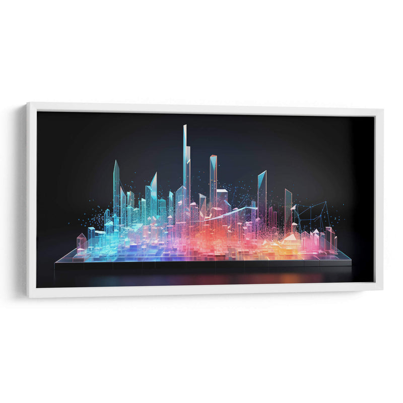 Ciudad luz - Cecilia Flores | Cuadro decorativo de Canvas Lab