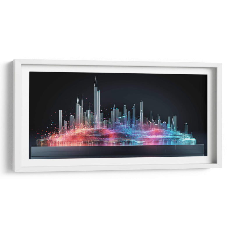 Ciudad luz 2 - Cecilia Flores | Cuadro decorativo de Canvas Lab