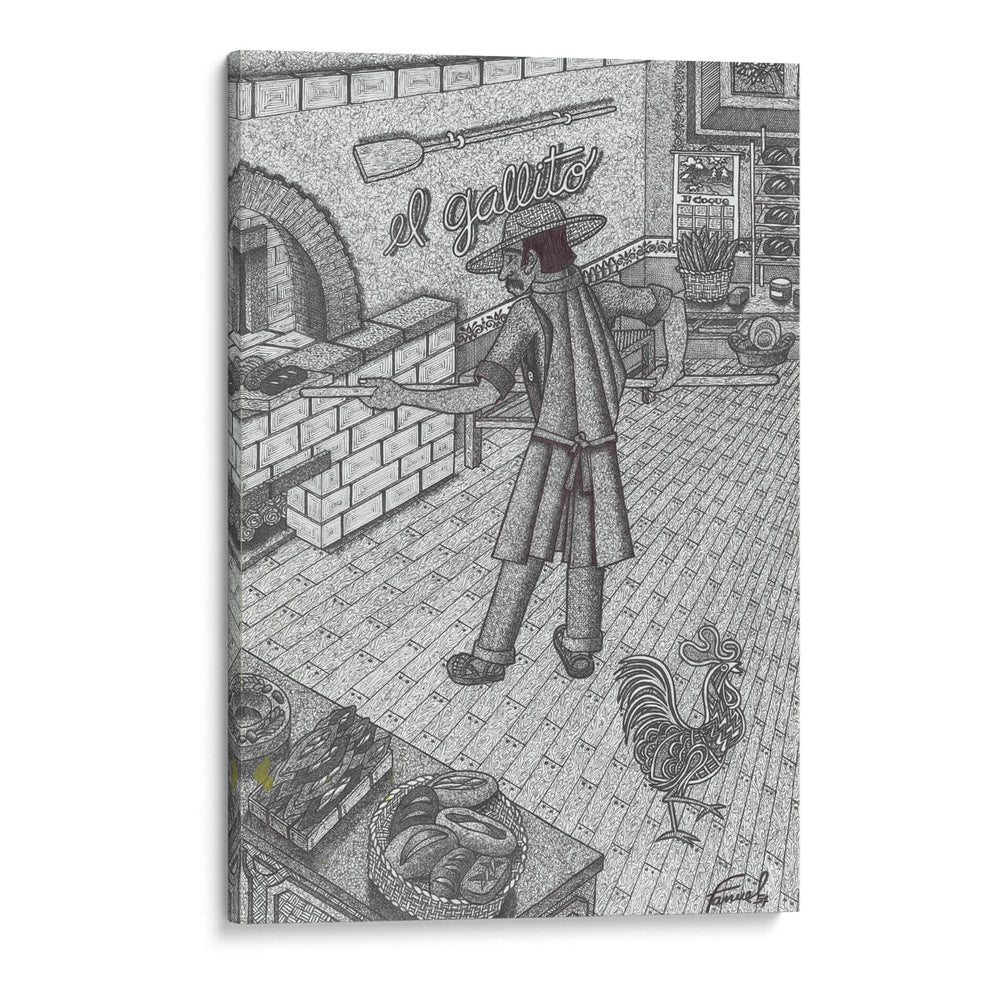El Gallito - FANUEL | Cuadro decorativo de Canvas Lab