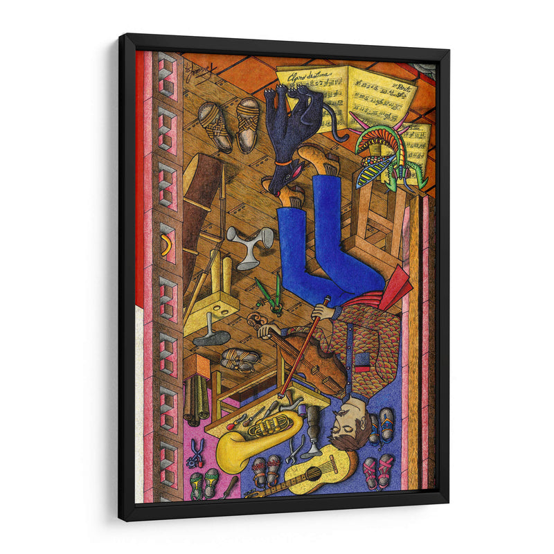El Zapatero  - FANUEL | Cuadro decorativo de Canvas Lab