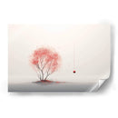 Árbol rojo 1 - Cecilia Flores | Cuadro decorativo de Canvas Lab