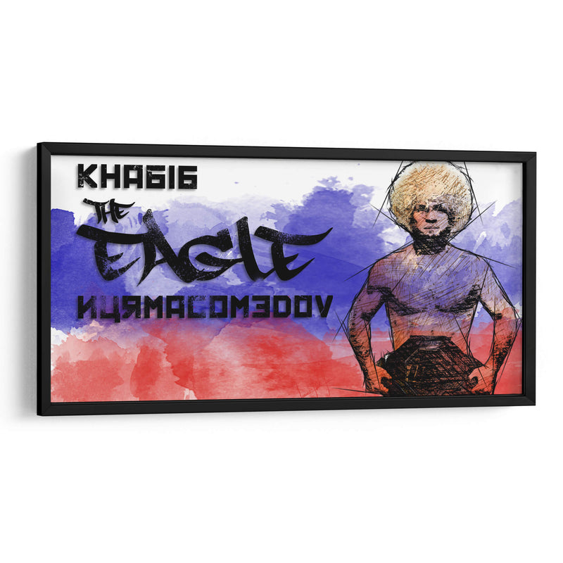 Khabib 'The Eagle' - v3n3n0 | Cuadro decorativo de Canvas Lab