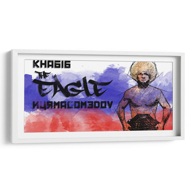Khabib 'The Eagle' - v3n3n0 | Cuadro decorativo de Canvas Lab
