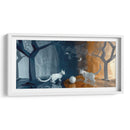 Gatos jugando - Cecilia Flores | Cuadro decorativo de Canvas Lab