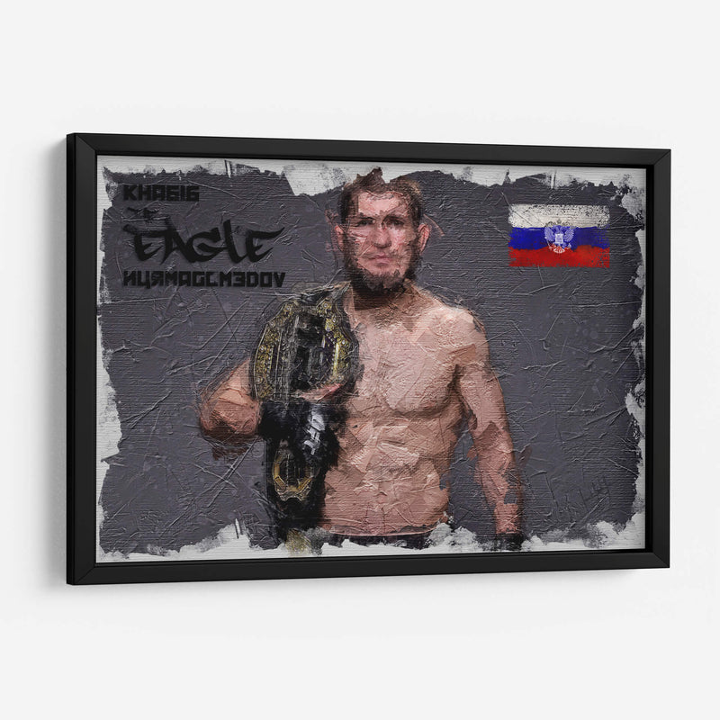 Khabib 'The Best' - v3n3n0 | Cuadro decorativo de Canvas Lab