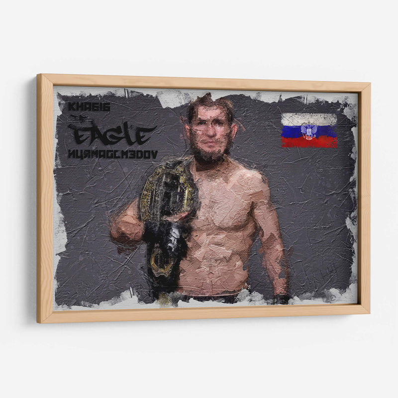 Khabib 'The Best' - v3n3n0 | Cuadro decorativo de Canvas Lab