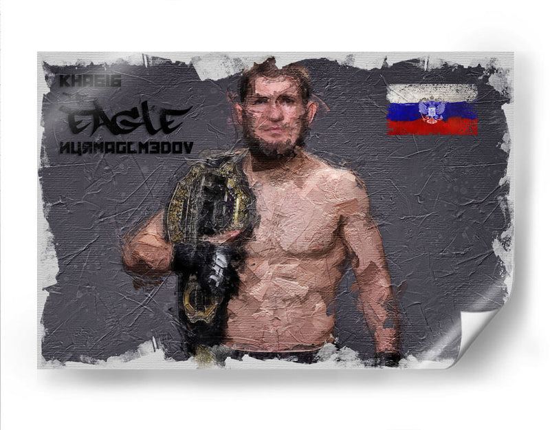 Khabib 'The Best' - v3n3n0 | Cuadro decorativo de Canvas Lab