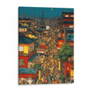 En algún barrio de Tokio - Paltik Arte Digital | Cuadro decorativo de Canvas Lab