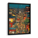 En algún barrio de Tokio - Paltik Arte Digital | Cuadro decorativo de Canvas Lab