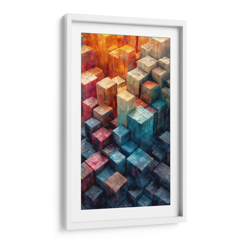 Cubos Mentales - 1 - DeLaVegaGaming | Cuadro decorativo de Canvas Lab