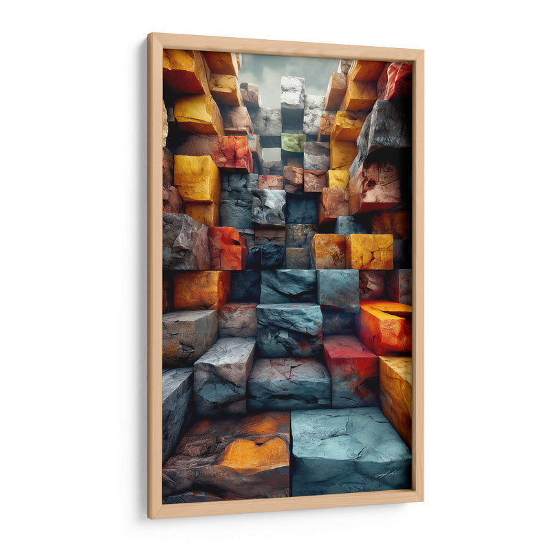 Cubos Mentales - 4 - DeLaVegaGaming | Cuadro decorativo de Canvas Lab