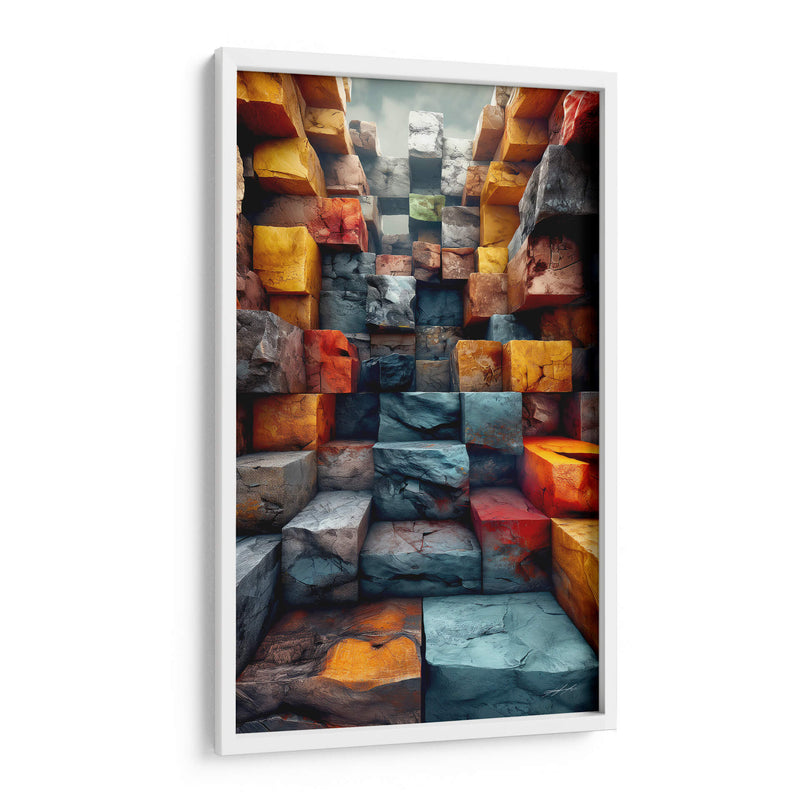 Cubos Mentales - 4 - DeLaVegaGaming | Cuadro decorativo de Canvas Lab
