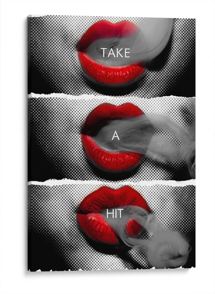 Take a hit - David Aste | Cuadro decorativo de Canvas Lab