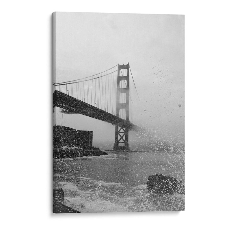 Golden Gate explosivo  - Gitano! | Cuadro decorativo de Canvas Lab