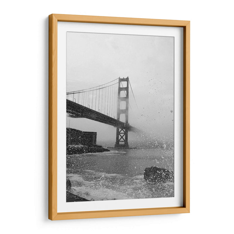 Golden Gate explosivo  - Gitano! | Cuadro decorativo de Canvas Lab