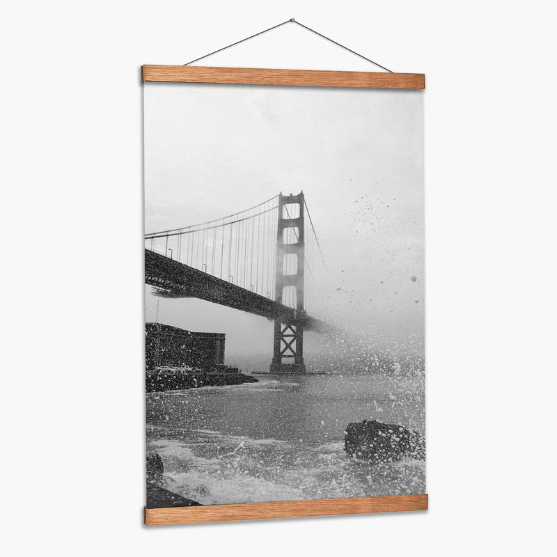 Golden Gate explosivo  - Gitano! | Cuadro decorativo de Canvas Lab