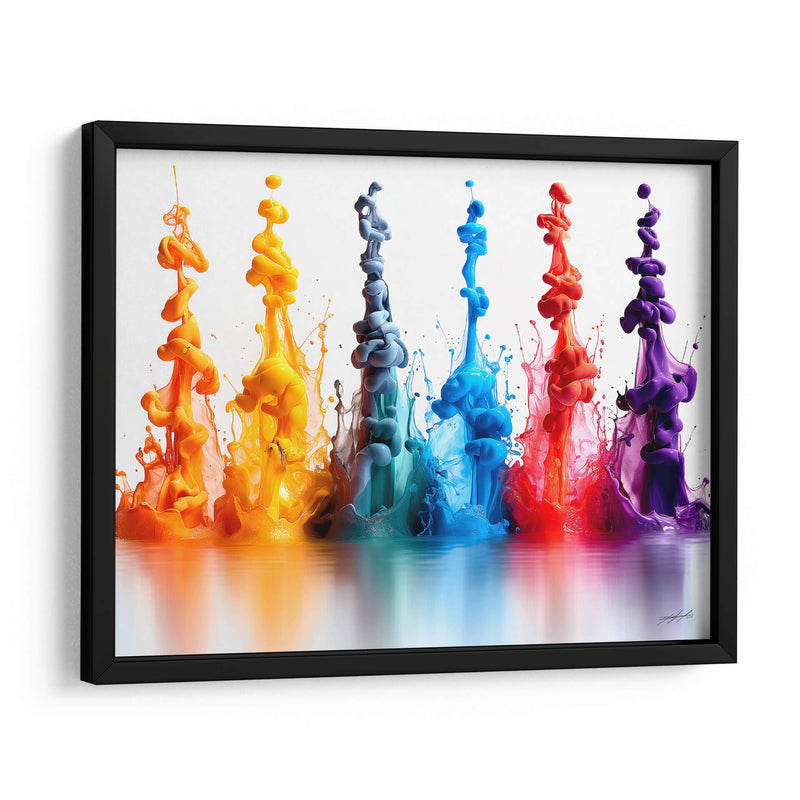 Vida Colorida - 9 - DeLaVegaGaming | Cuadro decorativo de Canvas Lab