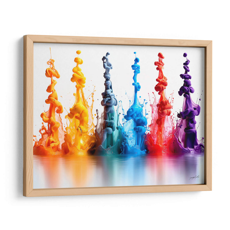 Vida Colorida - 9 - DeLaVegaGaming | Cuadro decorativo de Canvas Lab