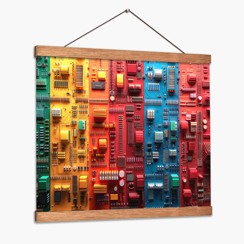 Vida Colorida - 13 - DeLaVegaGaming | Cuadro decorativo de Canvas Lab