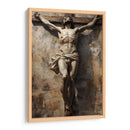 Jesus sepia - Paltik Arte Digital | Cuadro decorativo de Canvas Lab