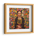 Collage de flores - F Khalo Art | Cuadro decorativo de Canvas Lab