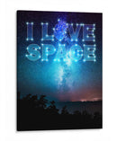 I Love Space B - v3n3n0 | Cuadro decorativo de Canvas Lab