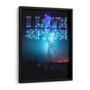 I Love Space B - v3n3n0 | Cuadro decorativo de Canvas Lab