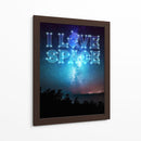 I Love Space B - v3n3n0 | Cuadro decorativo de Canvas Lab