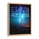 I Love Space B - v3n3n0 | Cuadro decorativo de Canvas Lab