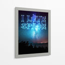 I Love Space B - v3n3n0 | Cuadro decorativo de Canvas Lab