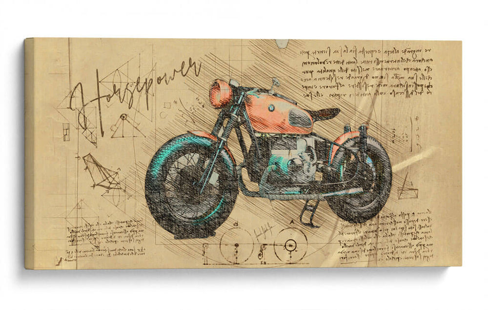 Horsepower - v3n3n0 | Cuadro decorativo de Canvas Lab