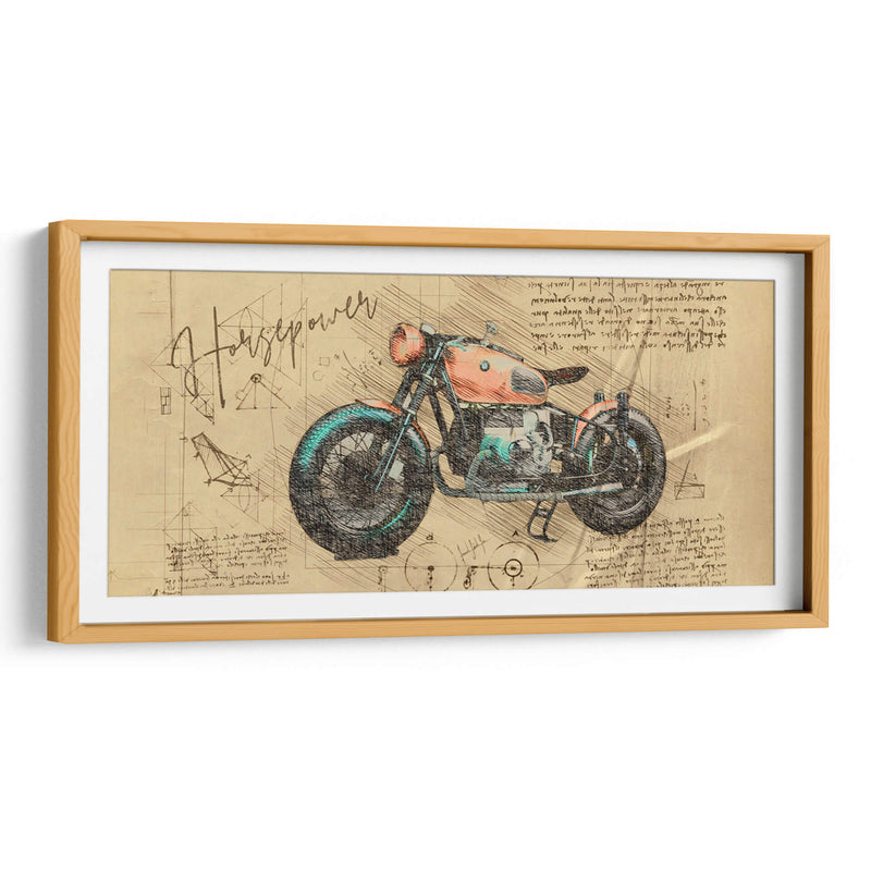 Horsepower - v3n3n0 | Cuadro decorativo de Canvas Lab