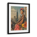 Frida en us - F Khalo Art | Cuadro decorativo de Canvas Lab