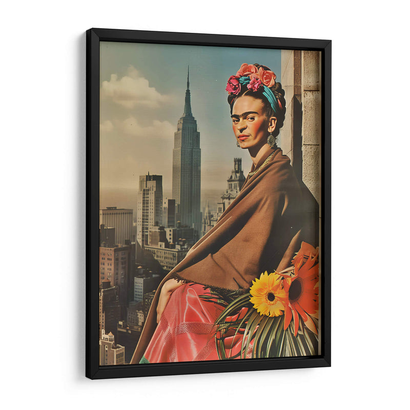 Frida en us - F Khalo Art | Cuadro decorativo de Canvas Lab