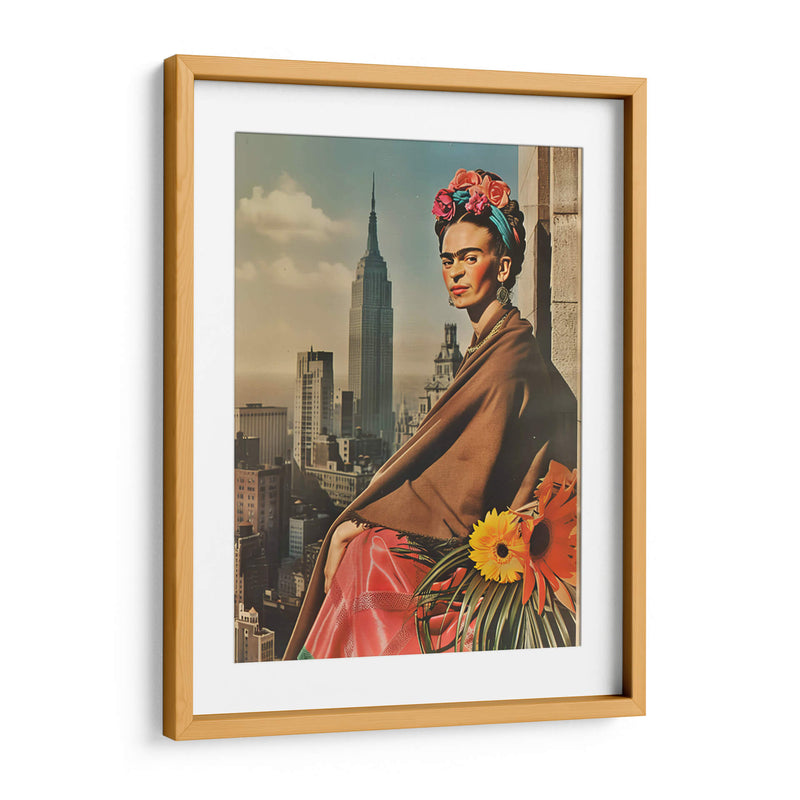 Frida en us - F Khalo Art | Cuadro decorativo de Canvas Lab