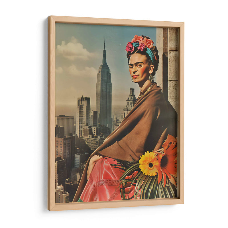 Frida en us - F Khalo Art | Cuadro decorativo de Canvas Lab