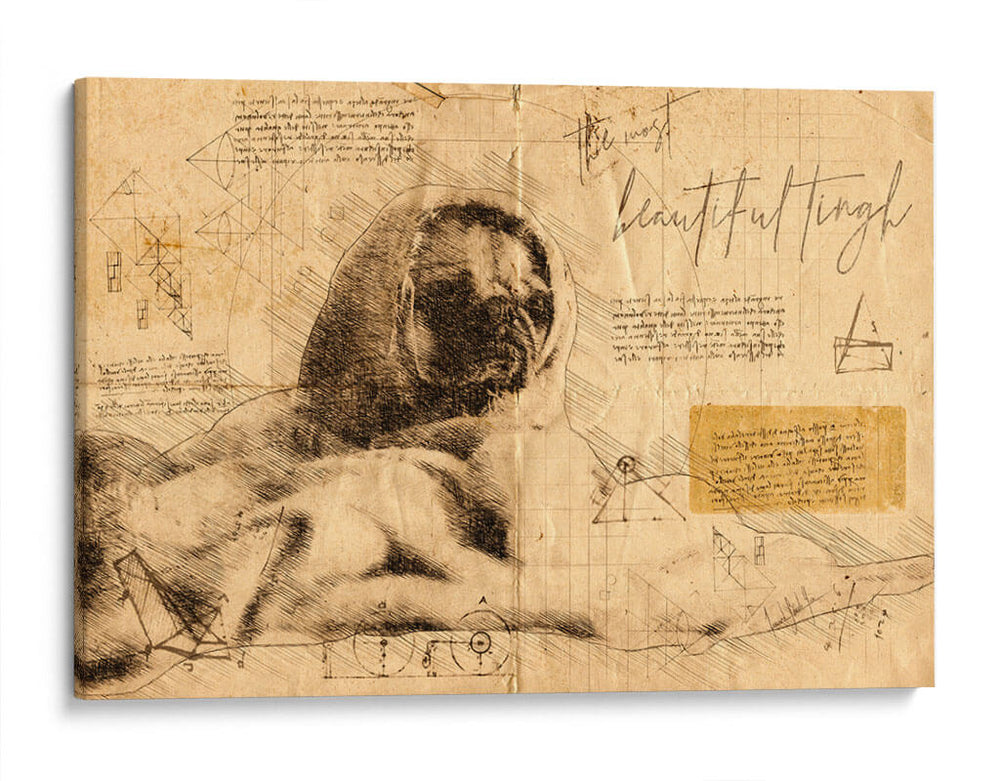 The Most Beautiful Thing - v3n3n0 | Cuadro decorativo de Canvas Lab