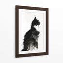 Gato en Tinta - Dav Madrid | Cuadro decorativo de Canvas Lab