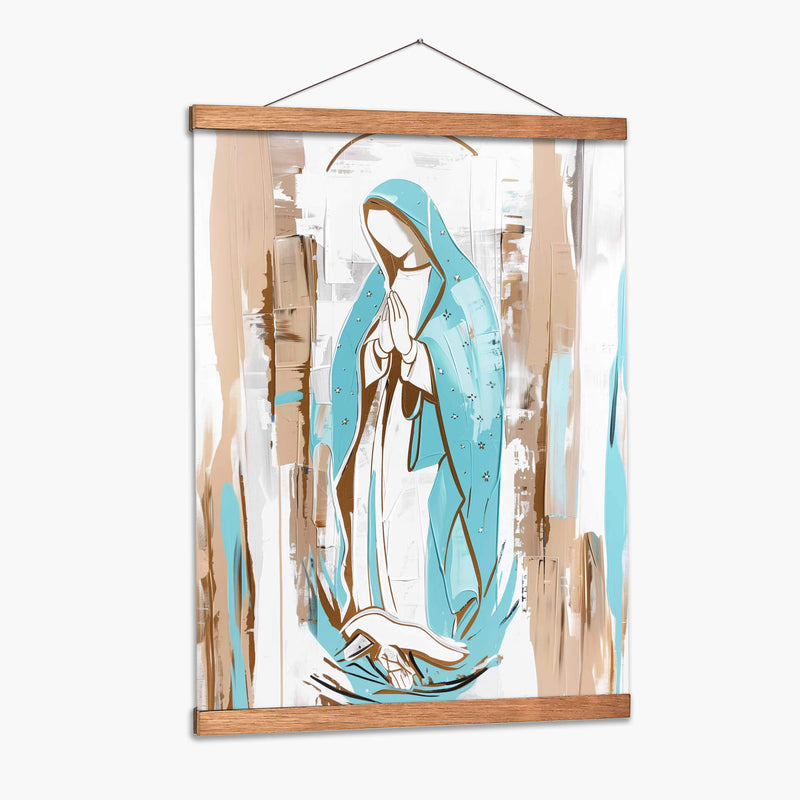 Virgen de Guadalupe Boho - Dav Madrid | Cuadro decorativo de Canvas Lab