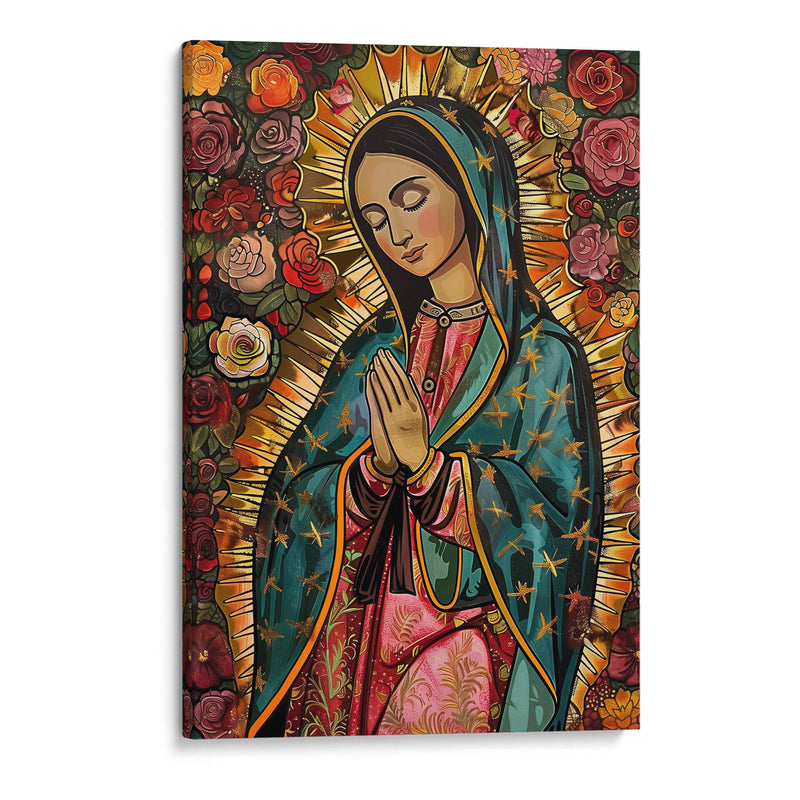 Virgen Colorida - Dav Madrid | Cuadro decorativo de Canvas Lab