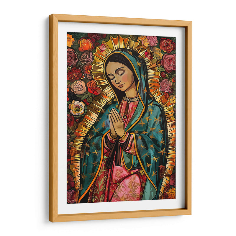 Virgen Colorida - Dav Madrid | Cuadro decorativo de Canvas Lab