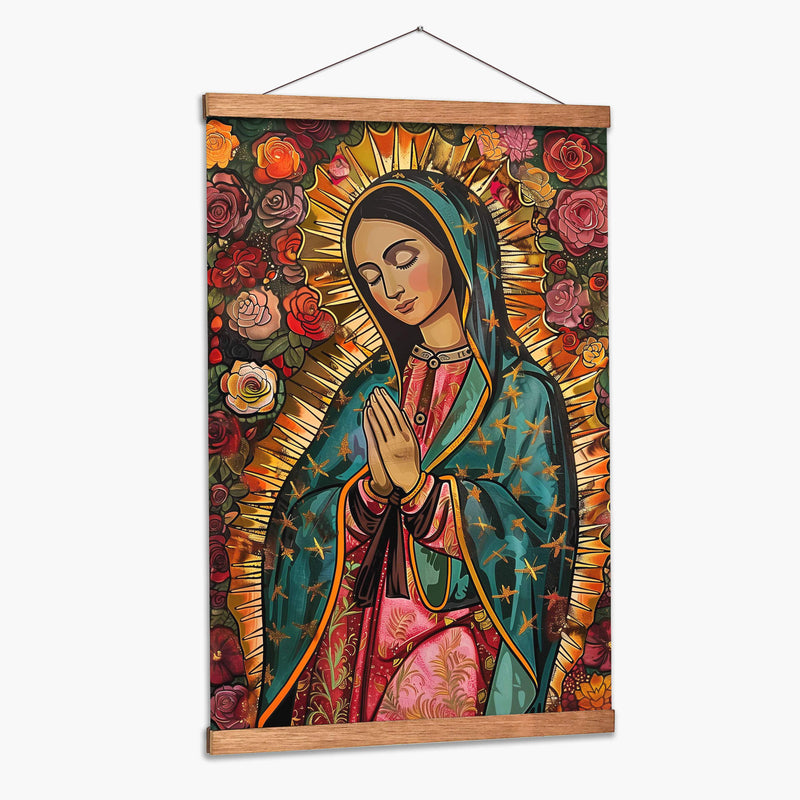 Virgen Colorida - Dav Madrid | Cuadro decorativo de Canvas Lab