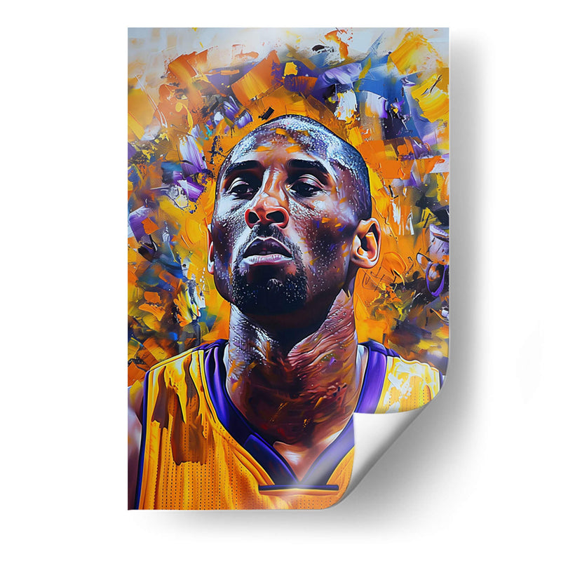 Kobe Bryant - Dav Madrid | Cuadro decorativo de Canvas Lab