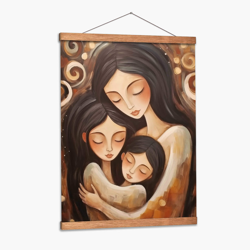 Madre e Hijas - Dav Madrid | Cuadro decorativo de Canvas Lab