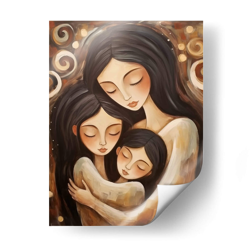 Madre e Hijas - Dav Madrid | Cuadro decorativo de Canvas Lab