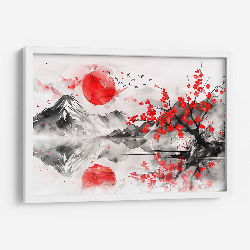 Paisaje Japonés - Dav Madrid | Cuadro decorativo de Canvas Lab