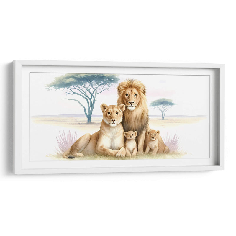 Familia de leones  - Gitano! | Cuadro decorativo de Canvas Lab