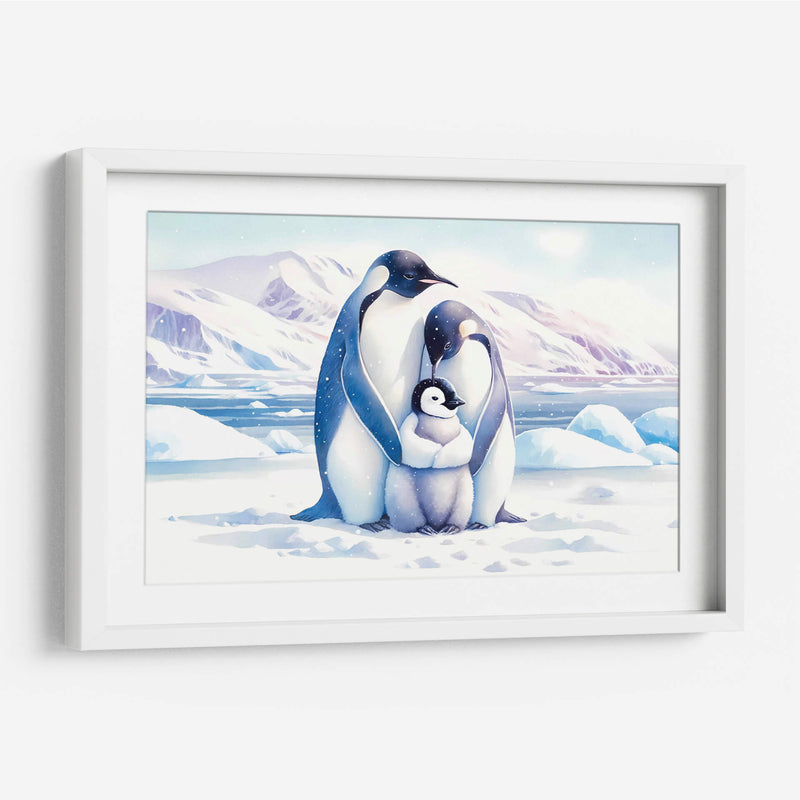 Familia de pingüinos  - Gitano! | Cuadro decorativo de Canvas Lab